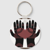 Sein heilender Hände Schlüsselanhänger (Vorderseite)