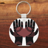 Sein heilender Hände Schlüsselanhänger (Vorderseite)