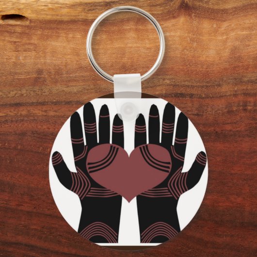 Sein heilender Hände Schlüsselanhänger (Vorderseite)