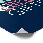 Sein & Hers Hammer Whisk Couple Dusche Geschenkzei Poster (Ecke)