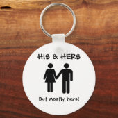 Sein & Hers Schlüsselanhänger (Vorderseite)