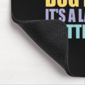 Sein Hund schädigt seinen Glitzer als Labrador Mousepad (Ecke)