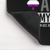 Sein Ich bin Ace und ich in diesen Sleeves Spaß LG Mousepad (Ecke)