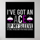 Sein Ich bin Ace und ich in diesen Sleeves Spaß LG Poster (Vorne)