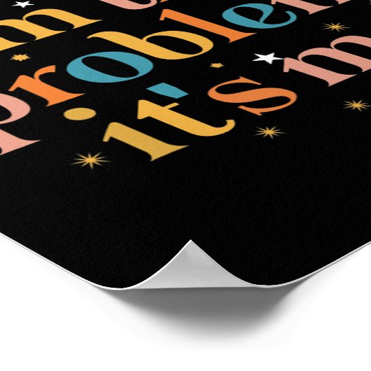 Sein Ich Hallo bin ich das Problem sein Ich 3 Poster (Ecke)