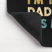 Sein Ich Hallo bin ich der Vater sein Ich Spaß Vin Mousepad (Ecke)