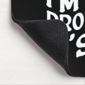 Sein Ich Hallo im Problem ist ich Spaß Groovy Spaß Mousepad (Ecke)