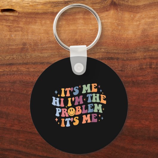 Sein Ich Hi bin ich das Problem sein Ich 2 Schlüsselanhänger (Rückseite)