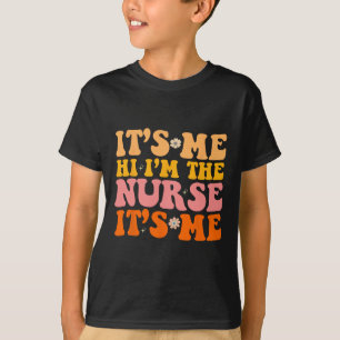 Sein Ich Hi ich bin die Krankenschwester RN NICU E T-Shirt