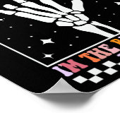 Sein Ich Hi ich bin die Retro Bridesmaid Bachelore Poster (Ecke)