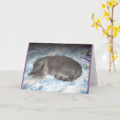 sein Ihr b-tägiges Karte (Gelbe Blume)