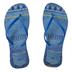 Sein / ihr - Jean Look Badesandalen