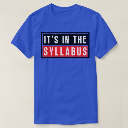 Sein In-Syllabus 1 T-Shirt (Design vorne)