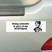 Sein instabil ist ein Teil meines Zaubers Autoaufkleber (Auf Auto)