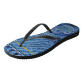 Sein - Jean Look Flip Flops Badesandalen (Schrägansicht)