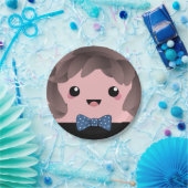 Sein Junge | Baby Boy Gender Reveal Pappteller (Party)