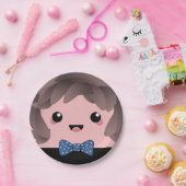 Sein Junge | Baby Boy Gender Reveal Pappteller (Party)