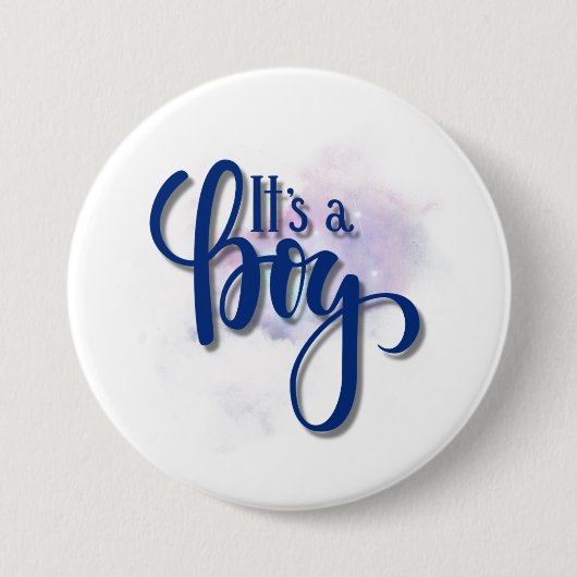 Sein Junge Button (Vorderseite)