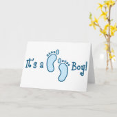 Sein Junge Karte (Gelbe Blume)