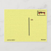 Sein Kaiser Haile Selassie I. Postkarte (Rückseite)