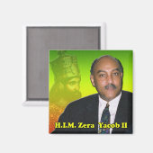 Sein Kaiserlicher Kronprinz Zera Yacob II Magnet (Vorderseite/Rückseite)