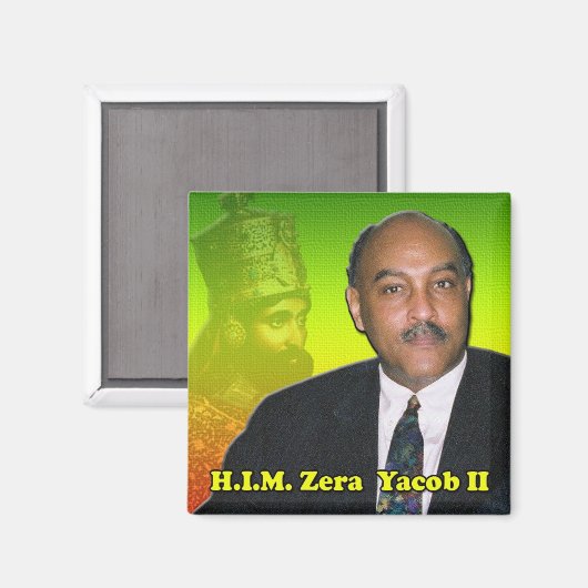 Sein Kaiserlicher Kronprinz Zera Yacob II Magnet (Vorderseite/Rückseite)