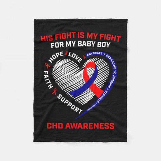 Sein Kampf Ba1 Fleecedecke (Vorderseite)