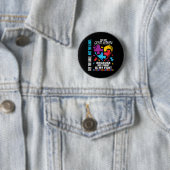 Sein Kampf Blue Great Nephew Autismus Awareness Ta Button (Beispiel)