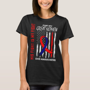 Sein Kampf Chd Bewusstsein Great Nephew Usa Flag C T-Shirt