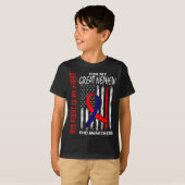 Sein Kampf Chd Bewusstsein Great Nephew Usa Flag C T-Shirt (Vorne ganz)