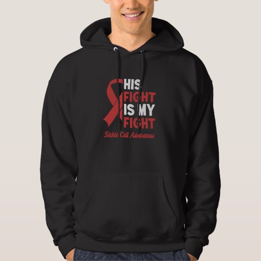 Sein Kampf gegen mein Sichelzellenbewusstsein Hoodie (Vorderseite)