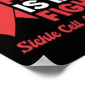 Sein Kampf gegen mein Sichelzellenbewusstsein Poster (Ecke)
