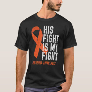 Sein Kampf gegen meine Familie unterstützt Leukämi T-Shirt
