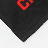 Sein Kampf Großneffe CHD-Bewusstsein Herzkrankheit Fleecedecke (Ecke)