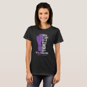 Sein Kampf ist ein Kampf, den er gewinnen wird Lup T-Shirt (Vorne ganz)