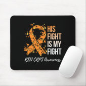 Sein Kampf ist mein "Fight Rsd Crps Awareness 1" Mousepad (Mit Mouse)