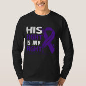 Sein Kampf ist mein Kampf ALZHEIMER's AWARENESS Fe T-Shirt (Vorderseite)