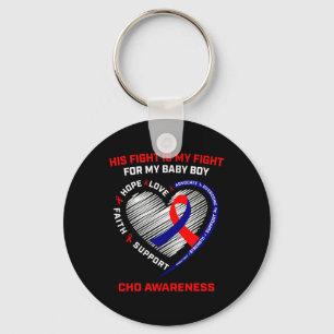Sein Kampf ist mein Kampf Baby Boy Chd Bewusstsein Schlüsselanhänger