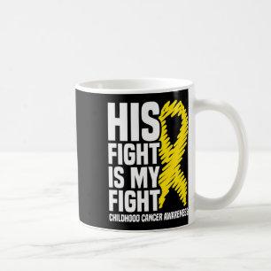 Sein Kampf ist mein Kampf Band Kindheitskrebs Awar Kaffeetasse
