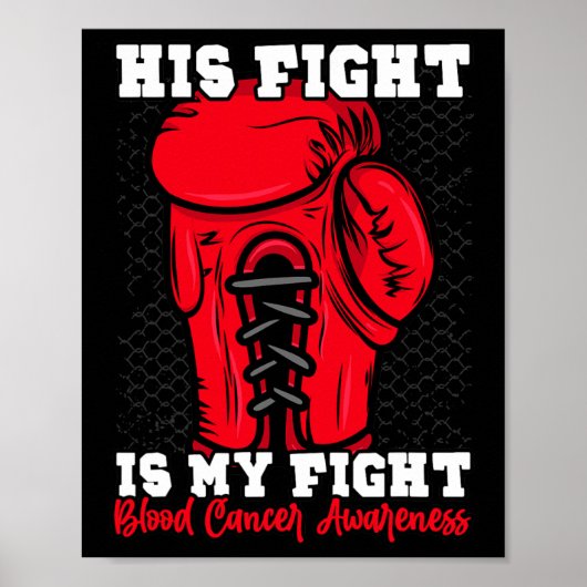 Sein Kampf ist mein Kampf. Boxerblutkrebs A Poster (Vorne)