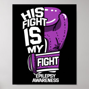 Sein Kampf ist mein Kampf Epilepsie Anfall Neurolo Poster