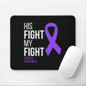 Sein Kampf ist mein Kampf Epilepsie Bewusstsein Mo Mousepad (Mit Mouse)