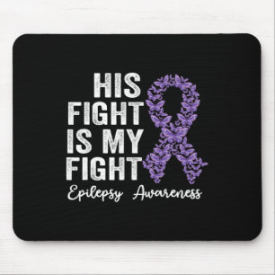 Sein Kampf ist mein Kampf Epilepsie Krieger Epilep Mousepad