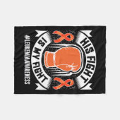 Sein Kampf ist mein Kampf Fleecedecke (Vorderseite (Horizontal))