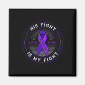 Sein Kampf ist mein Kampf gegen Bauchspeicheldrüse Magnet (Vorne)