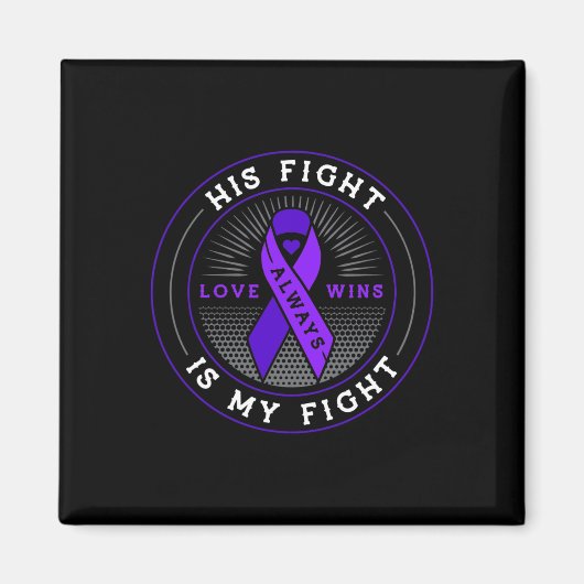 Sein Kampf ist mein Kampf gegen Bauchspeicheldrüse Magnet (Vorne)