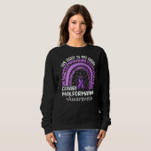 Sein Kampf ist mein Kampf gegen Chiari Malformatio Sweatshirt (Vorne ganz)