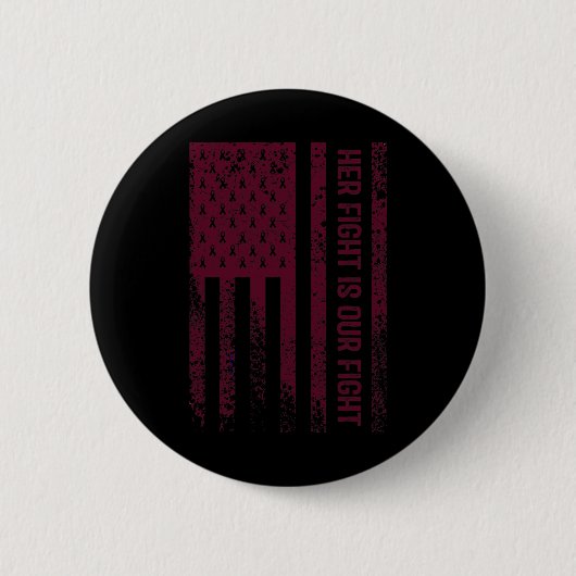 Sein Kampf ist mein Kampf gegen das Aneurysma-Bewu Button (Vorderseite)