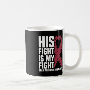 Sein Kampf ist mein Kampf gegen das Aneurysma-Bewu Kaffeetasse