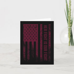 Sein Kampf ist mein Kampf gegen das Aneurysma-Bewu Karte